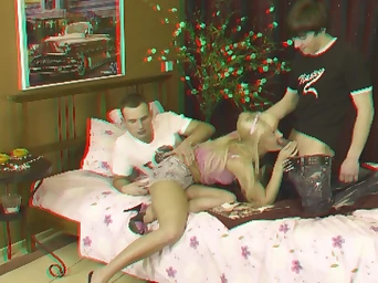Double invasion in another dimension